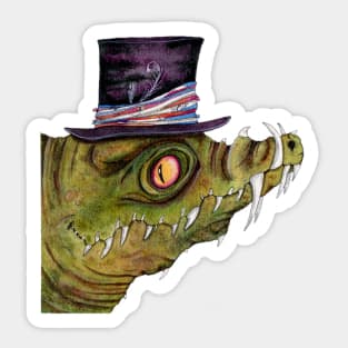 Mr Crocodile Sticker